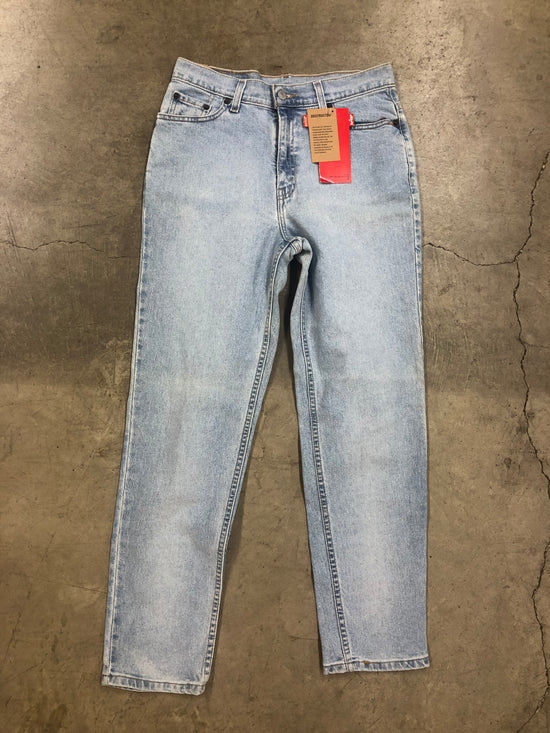 VTG Levi's Stretch Slim Fit Blue Jeans Sz 30x28