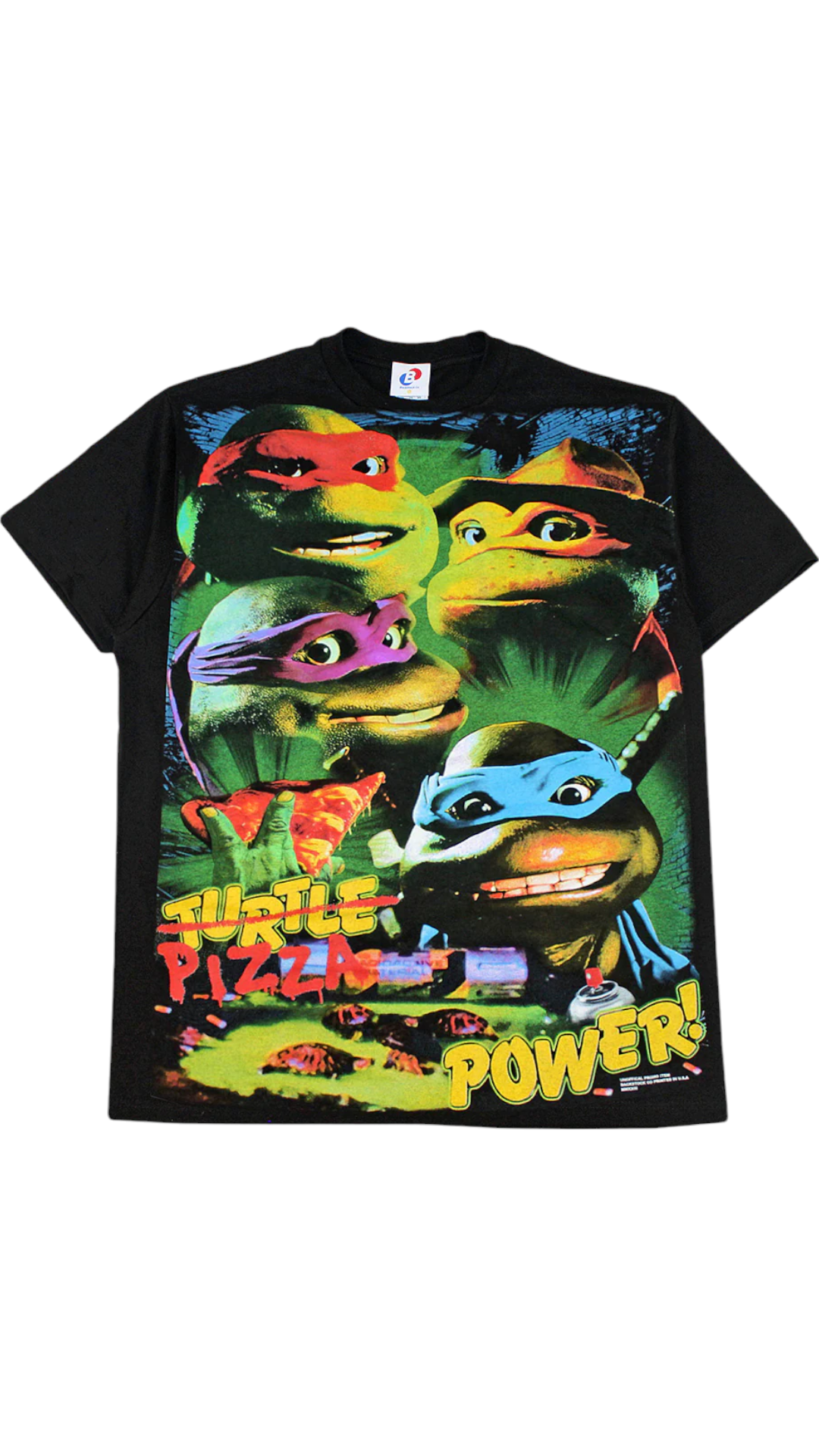 Backstock Co. Ninja Turtles 'PIZZA POWER!' Tee