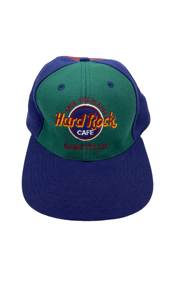 Load image into Gallery viewer, VTG Hard Rock Save The Planet Cafe Nashville Hat
