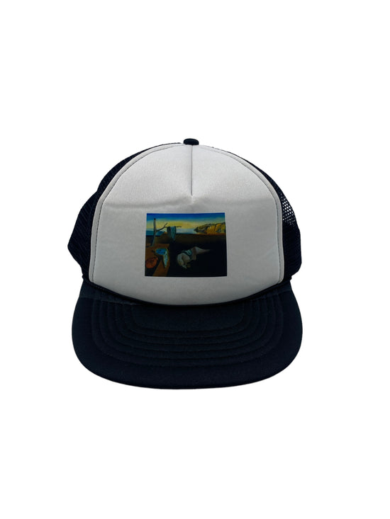 Vtg Salvador Dali "Time" Trucker Hat