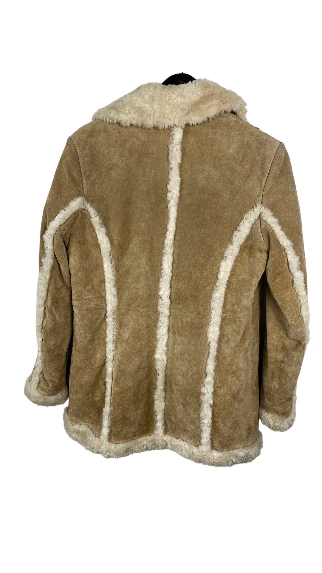 VTG Wilson Leather Maxima Faux Fur Coat Sz M
