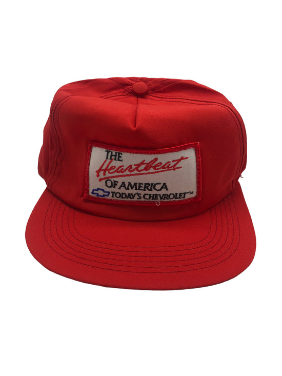 VTG The Heartbeat Of America Todays Chevrolet SnapBack Hat