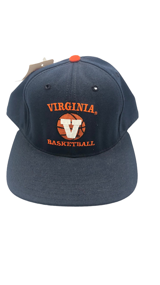 VTG Virgina Basketball Logo Snapback Hat