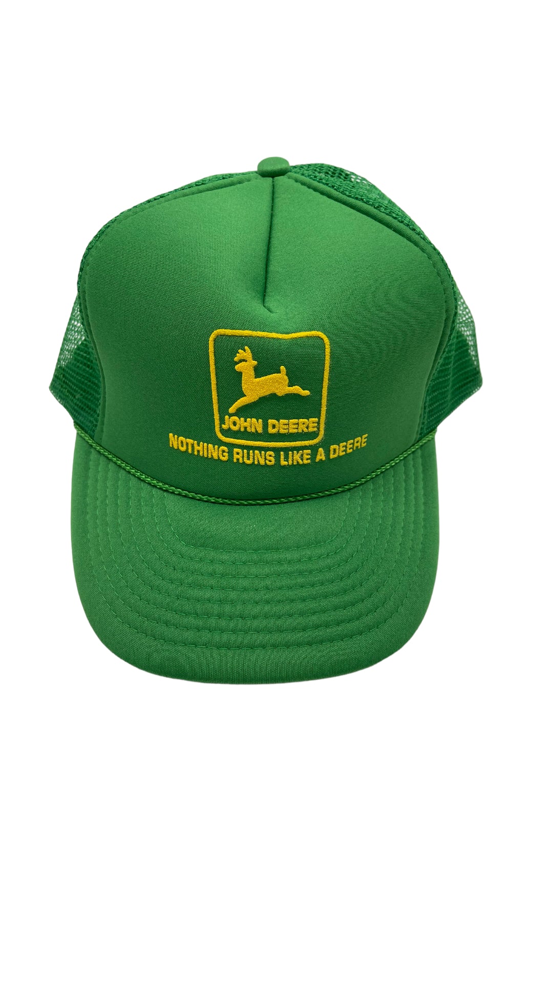 Load image into Gallery viewer, VTG John Deere Nothing Runs Like A Deere Trucker Hat
