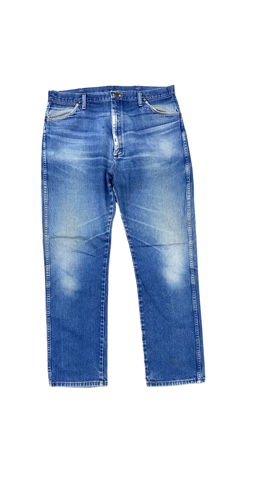VTG Wrangler Blue Jeans Sz 38x32