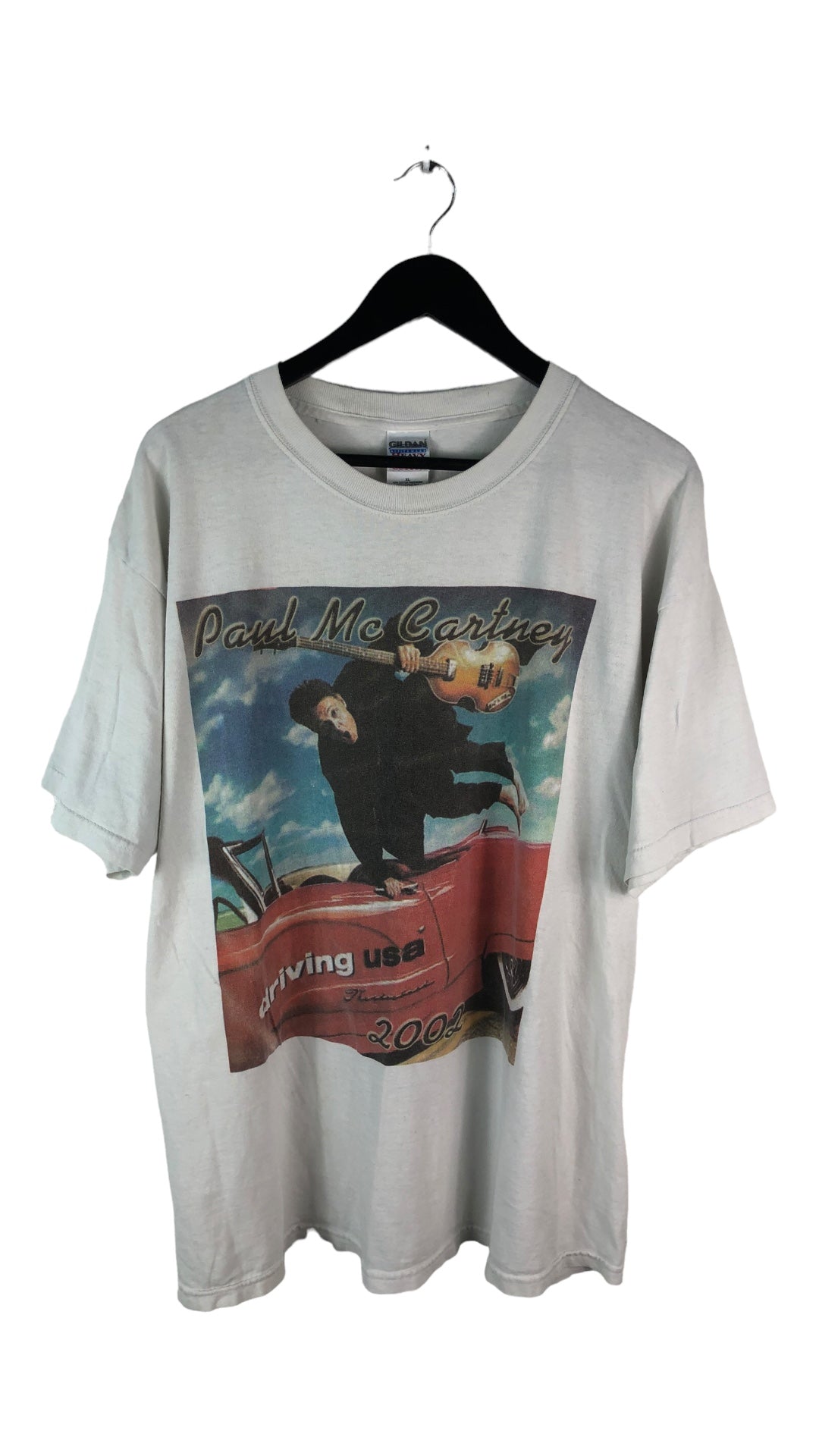Load image into Gallery viewer, Y2K Paul McCartney 02 Driving USA Tee Sz XL
