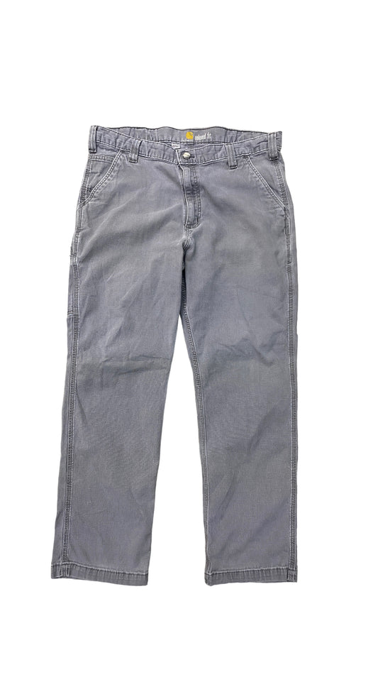 VTG Gray Relaxed Fit Carhartt Pants Sz 38x29