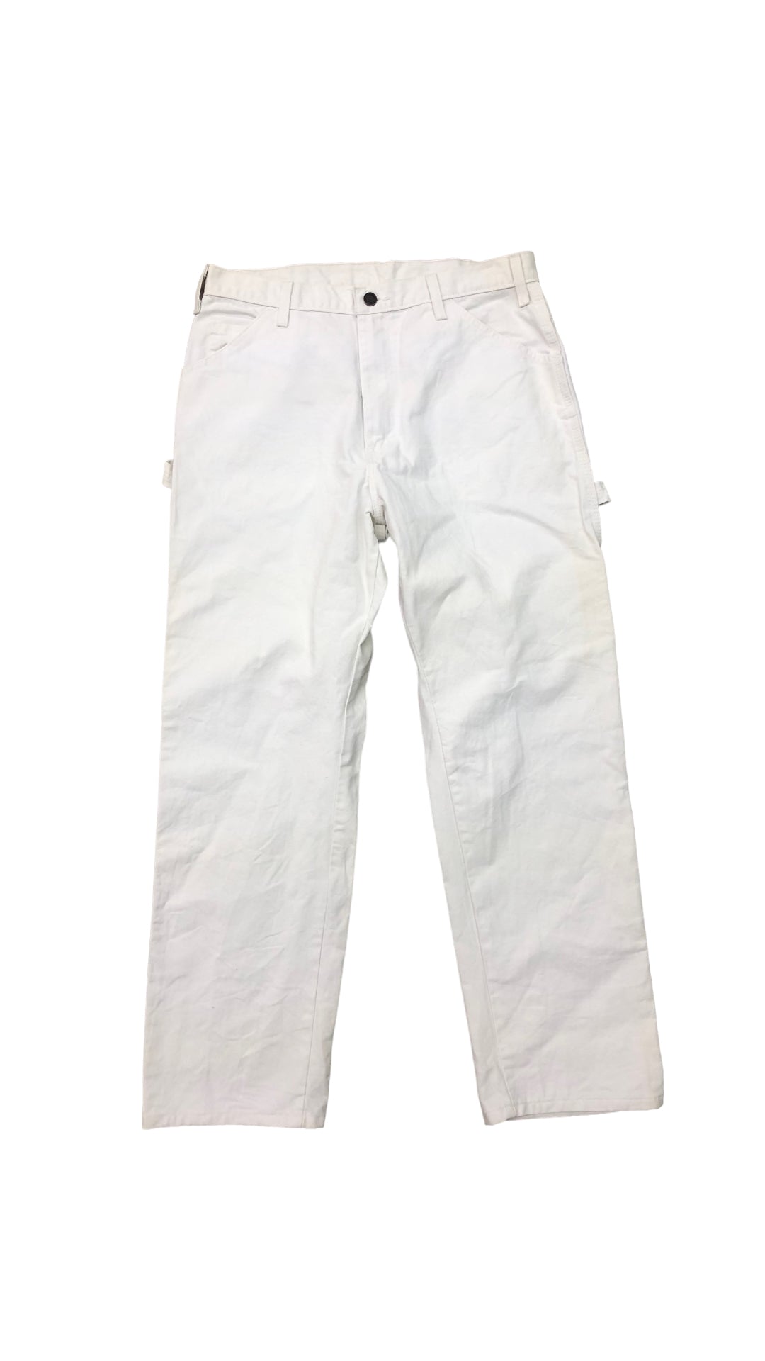VTG White Dickies Jeans Sz 32x29