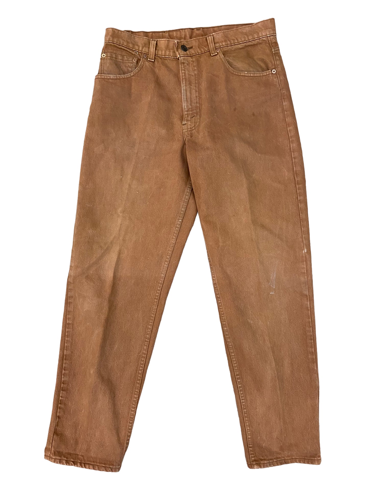 VTG 550 Brown Levi's Jeans Sz 34x30
