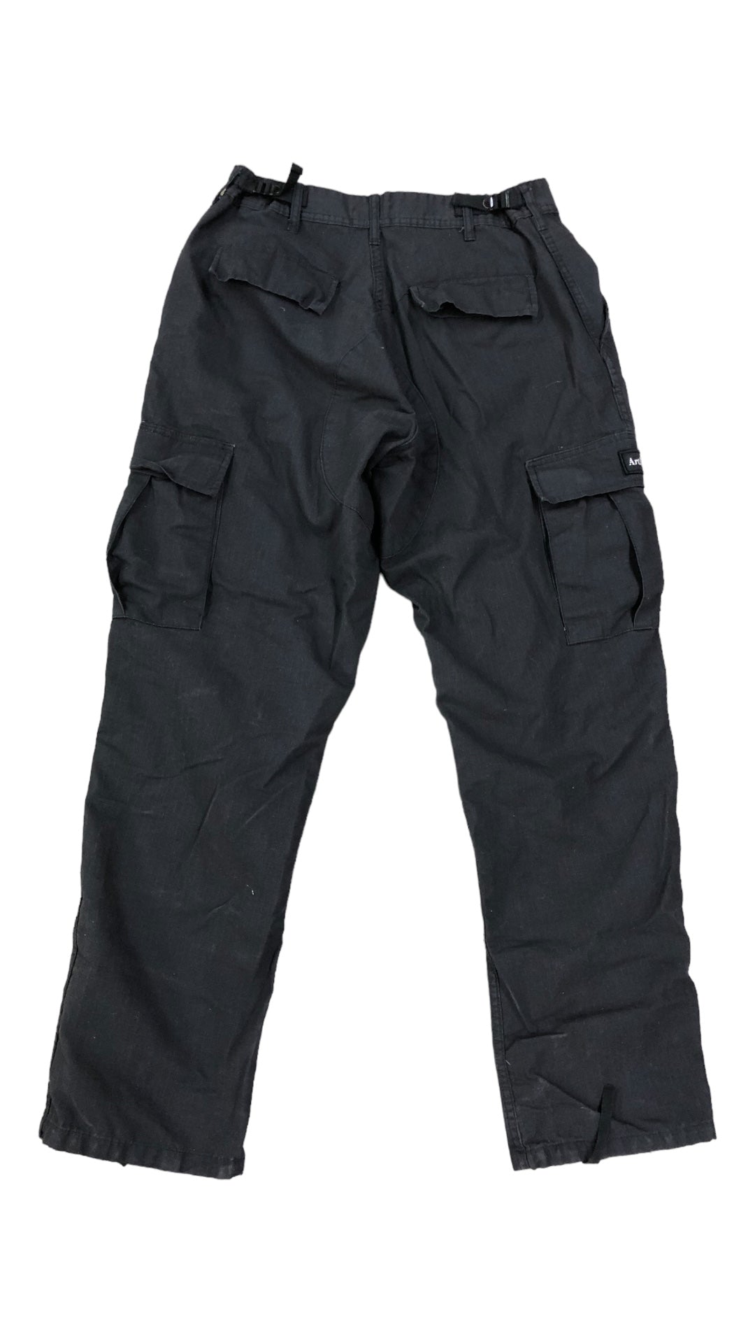 Preowned Artform Black Cargo Pants Sz 30x32