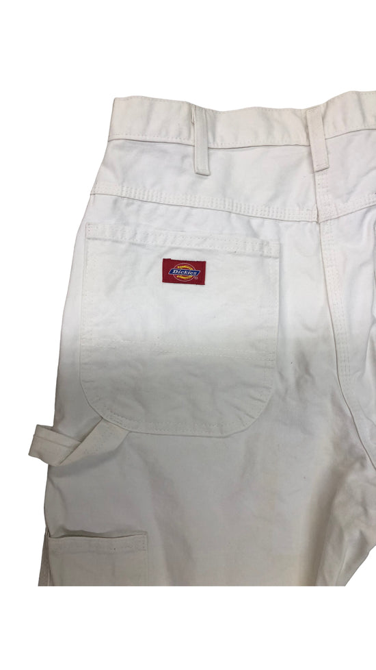 Load image into Gallery viewer, VTG White Dickies Jeans Sz 32x29

