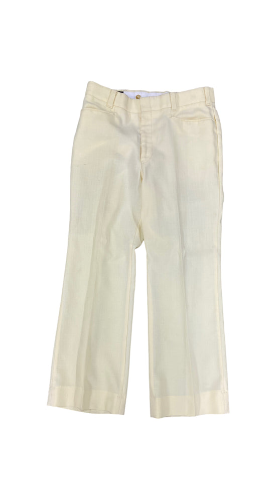 VTG Day's Sportswear Cream Dress Pants Sz 32x34