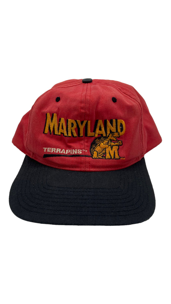 Load image into Gallery viewer, VTG Maryland Terrapins 80&amp;#39;s Snapback
