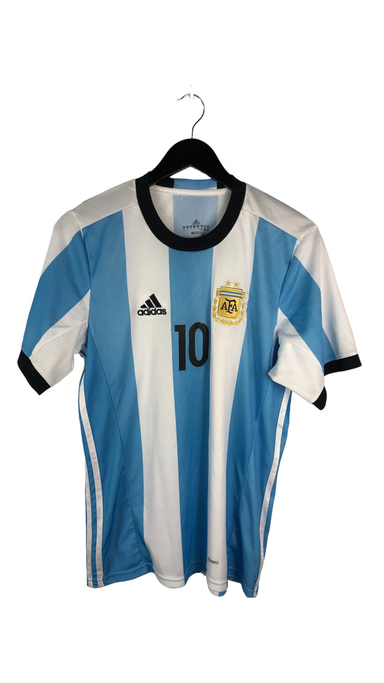 VTG Lionel Messi Adidas Argentina AFA Soccer Jersey Men Sz M