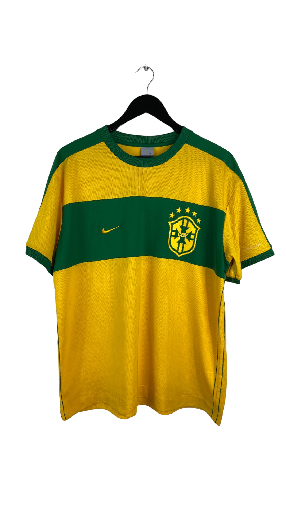VTG Nike Cbf  Brazil Soccer Jersey Sz M