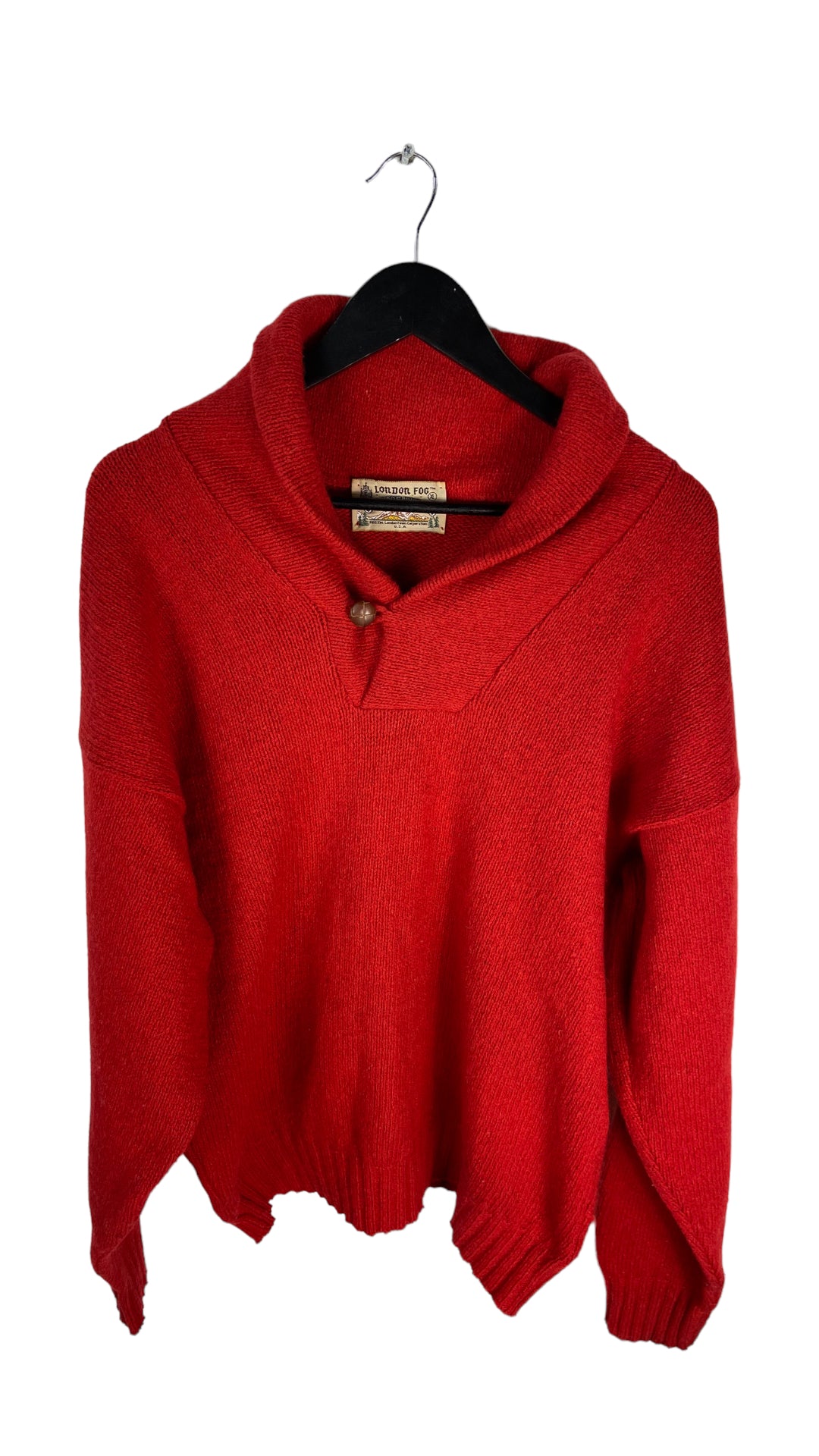Load image into Gallery viewer, VTG London Fog Unlimited Red Cardigan Sz XL
