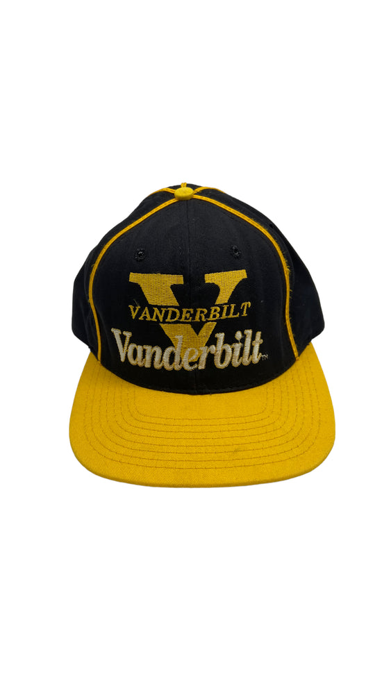 Vtg The Game Contrast Vanderbilt Snapback