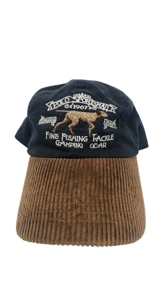 Load image into Gallery viewer, Polo Sportsman &amp;quot;Fine Fishing/Tackle/Camping Gear&amp;quot; Hat
