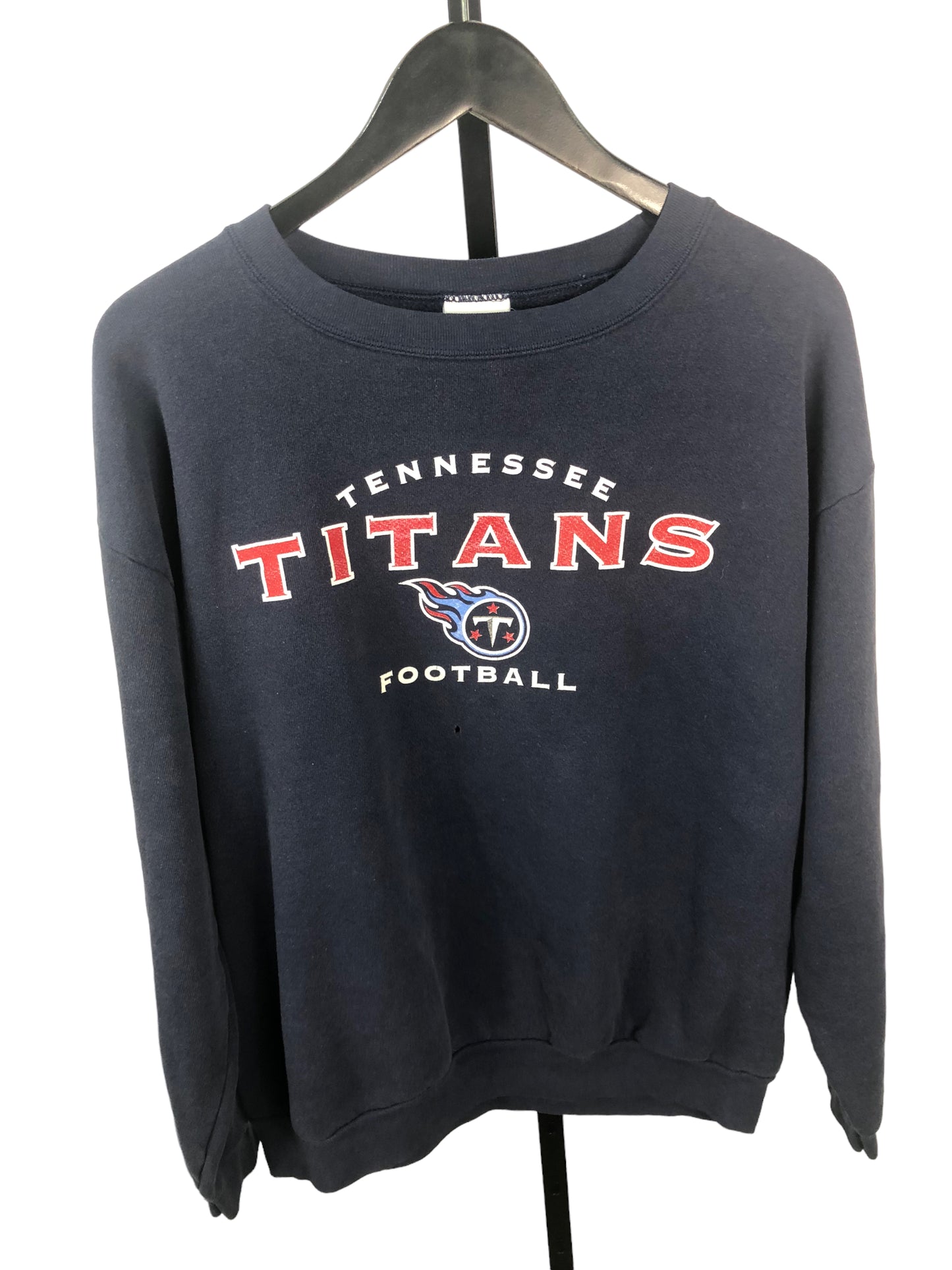 Y2K Tennessee Titans Spellout Sweater Sz L