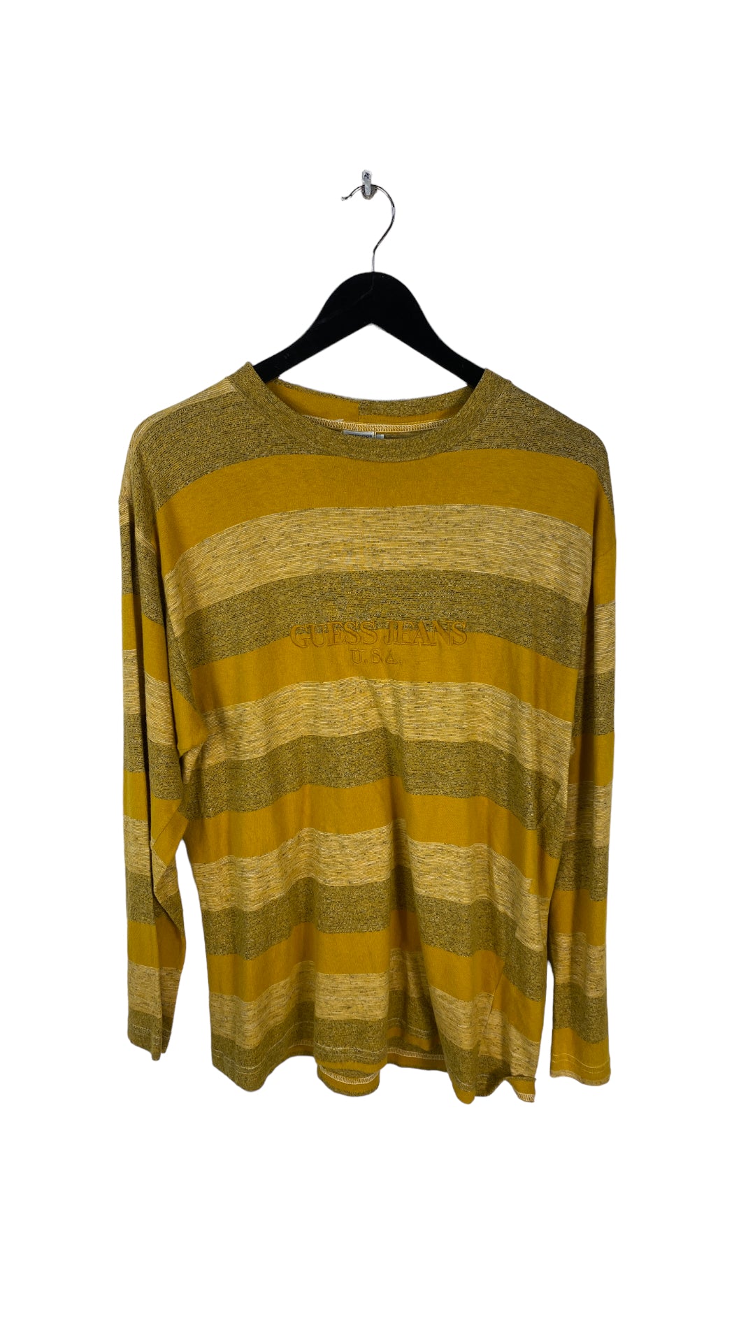 Vintage Guess Striped Autumn L/S Tee Fits Sm/ Med
