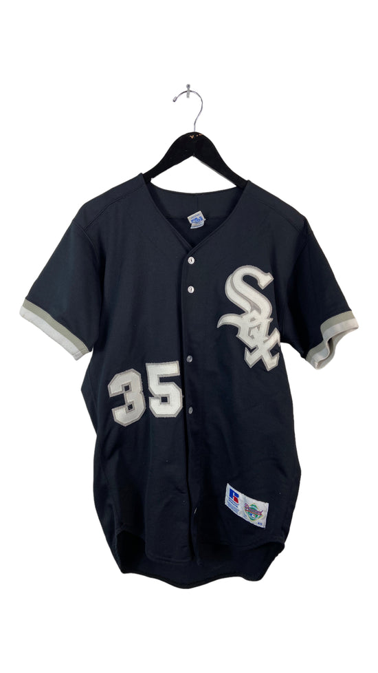 VTG Chicago White Sox Frank Thomas Diamond Russell Athletic Baseball Jersey Sz 40/M