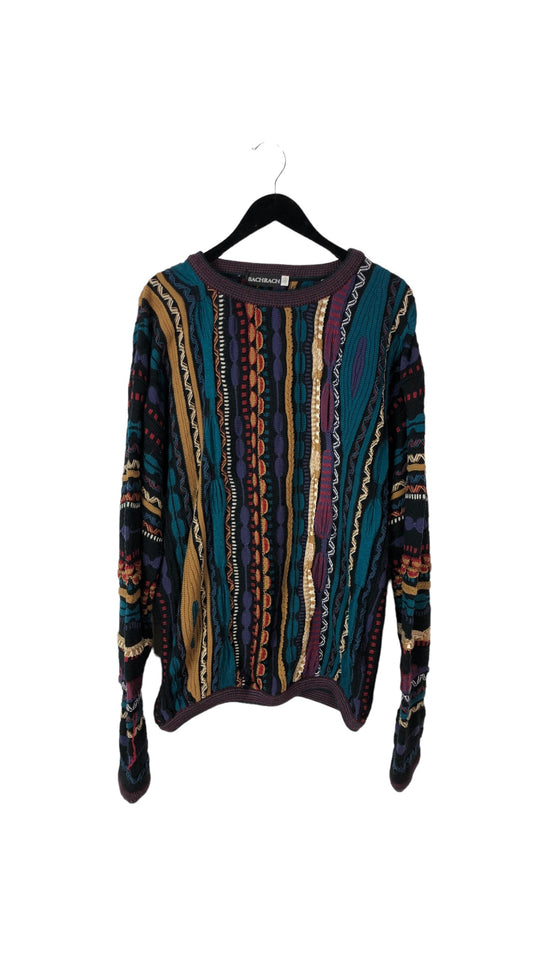 VTG Bachrach Coogi Style Sweater Sz XL