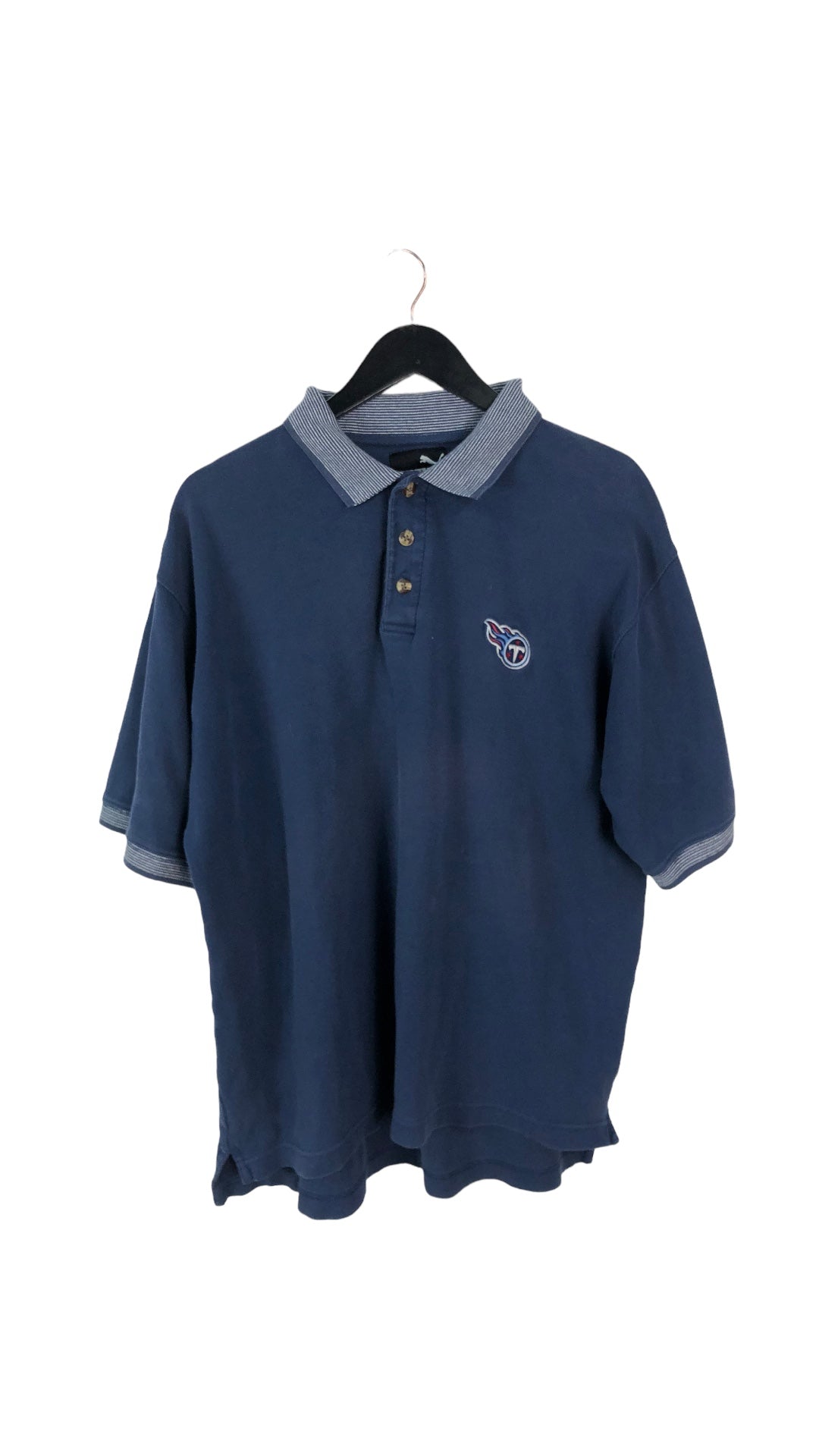 VTG Tennessee Titans Polo Shirt Sz XL