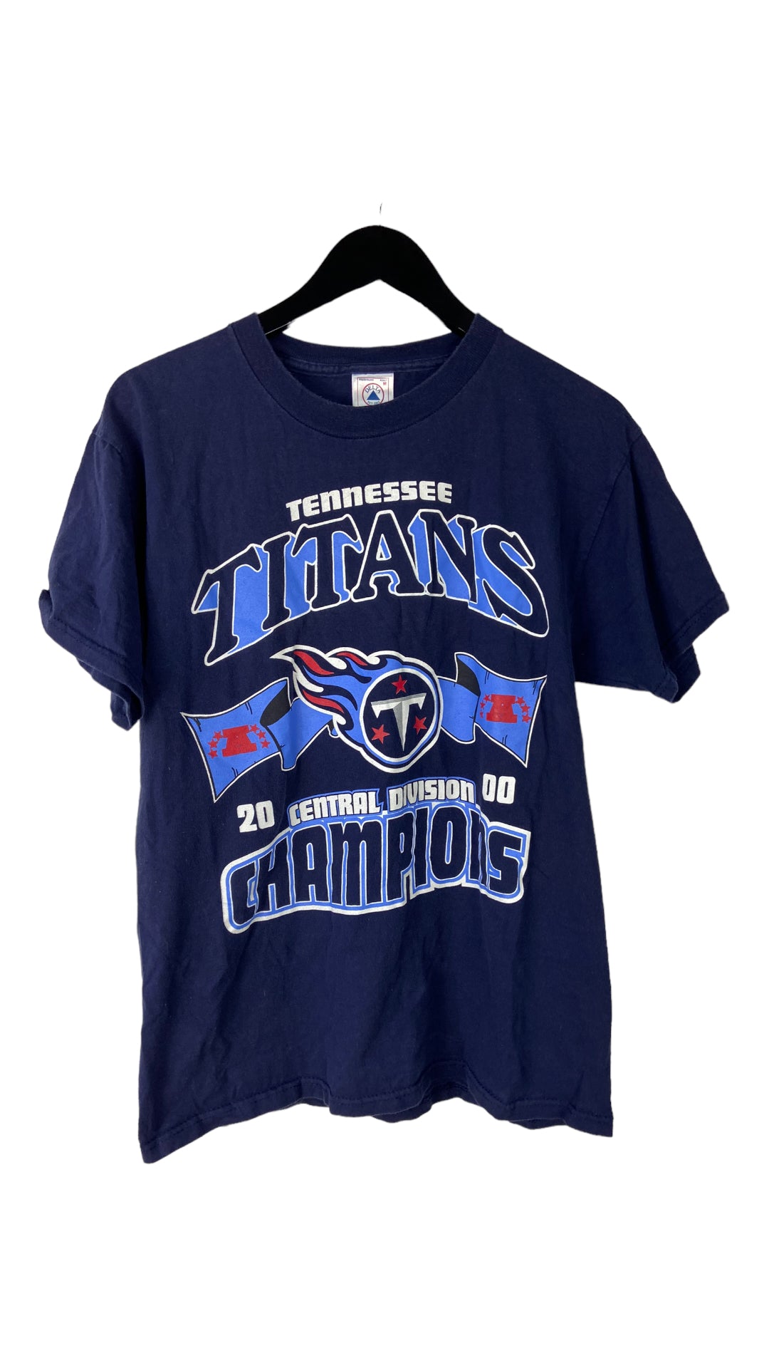 VTG Tennessee Titan 2000 Central Division Champs Tee Sz M