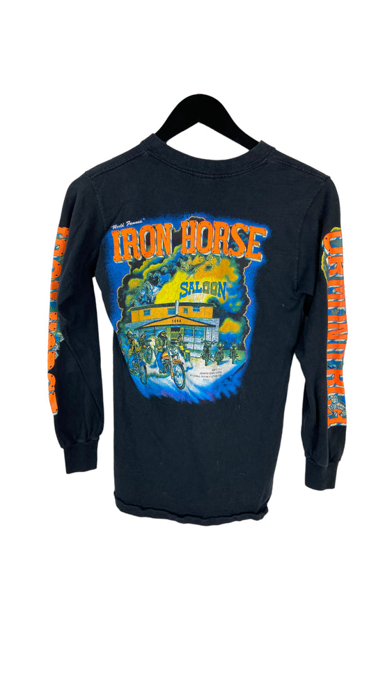 Load image into Gallery viewer, VTG Iron Horse saloon Long Sleeves Shirt Size S

