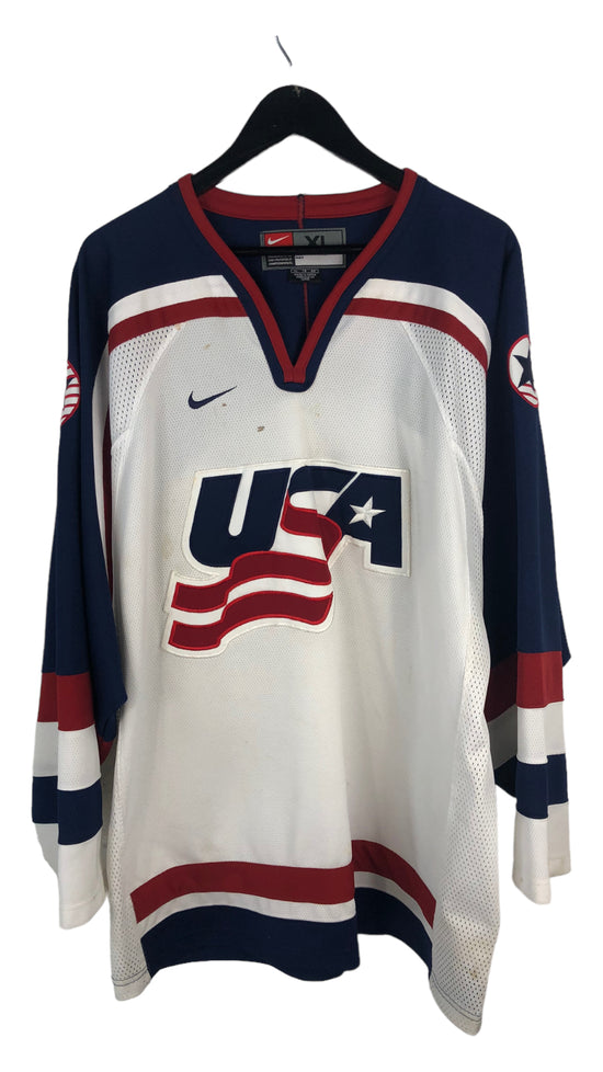 VTG Team USA Nike Hockey Jersey Sz XL