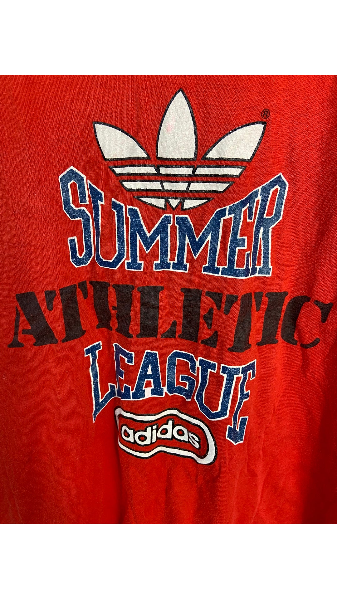 VTG Adidas Summer Athletic League Tee Sz