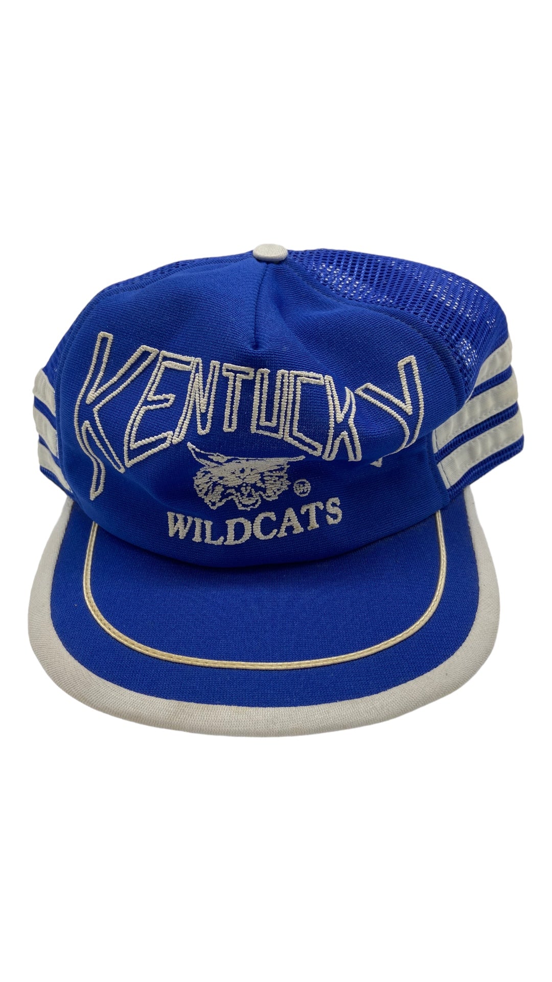 VTG 80s Kentucky Wildcats 3 Stripe Trucker Hat