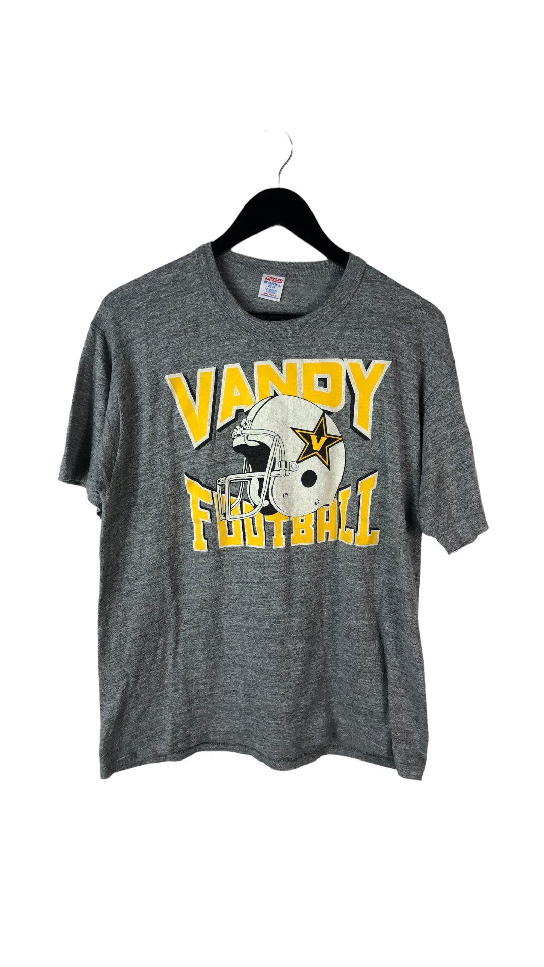 VTG Vanderbilt Football Helmet Tee Sz M
