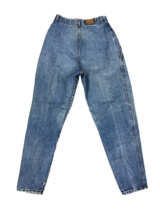 VTG Lee Stone Wash High waist Jeans Sz 28x31