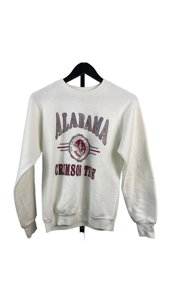 VTG Alabama Crimson Tide Seal Sweatshirt Sz M