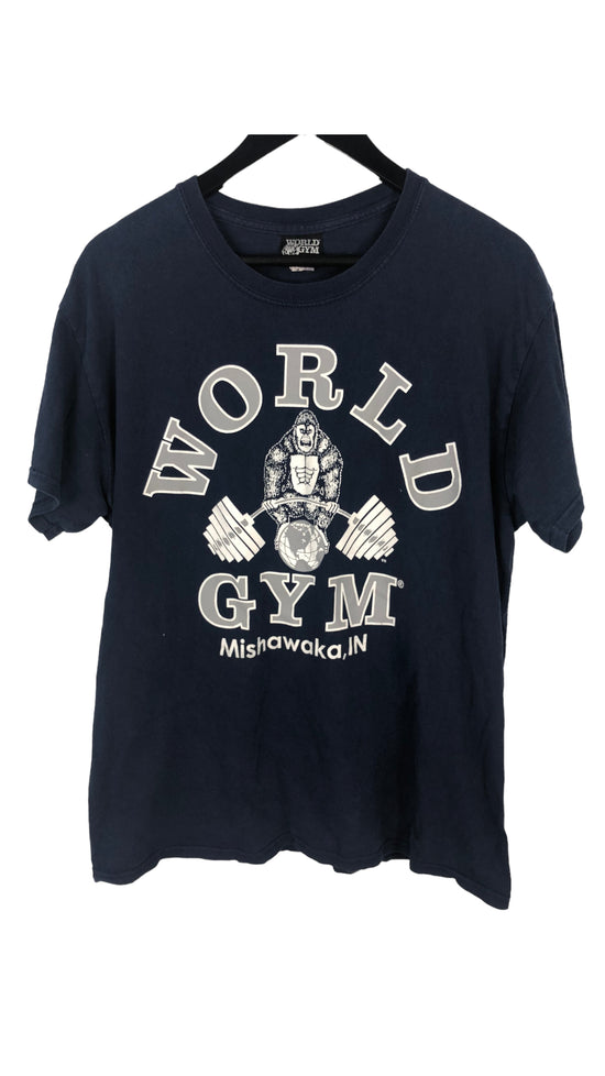 VTG World Gym Mishawaka Tee Sz L