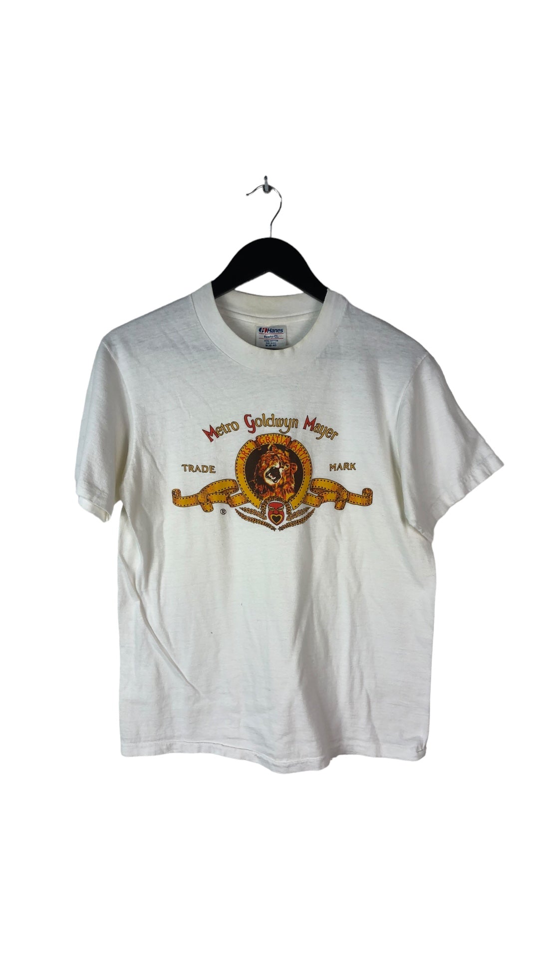 Load image into Gallery viewer, VTG MGM 90&amp;#39;s Trade Mark Tee Sz S
