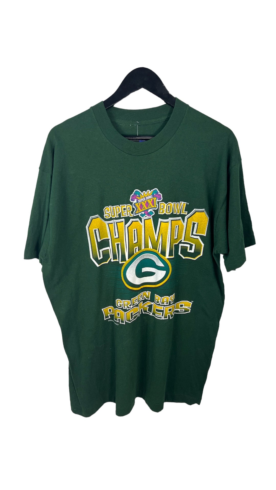 Load image into Gallery viewer, Vtg Green Bay Packers Super Bowl Tee Sz XL
