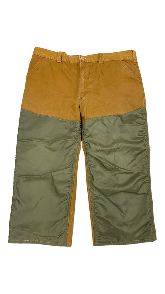VTG Brown/Green Hunting Pants 40x24