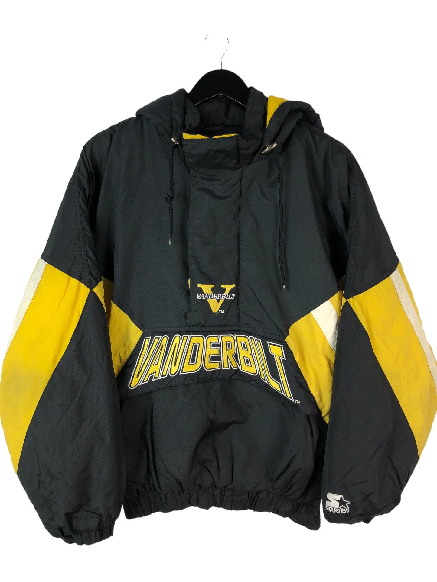 VTG Vanderbilt Commodores Starter Pullover Jacket Sz XL