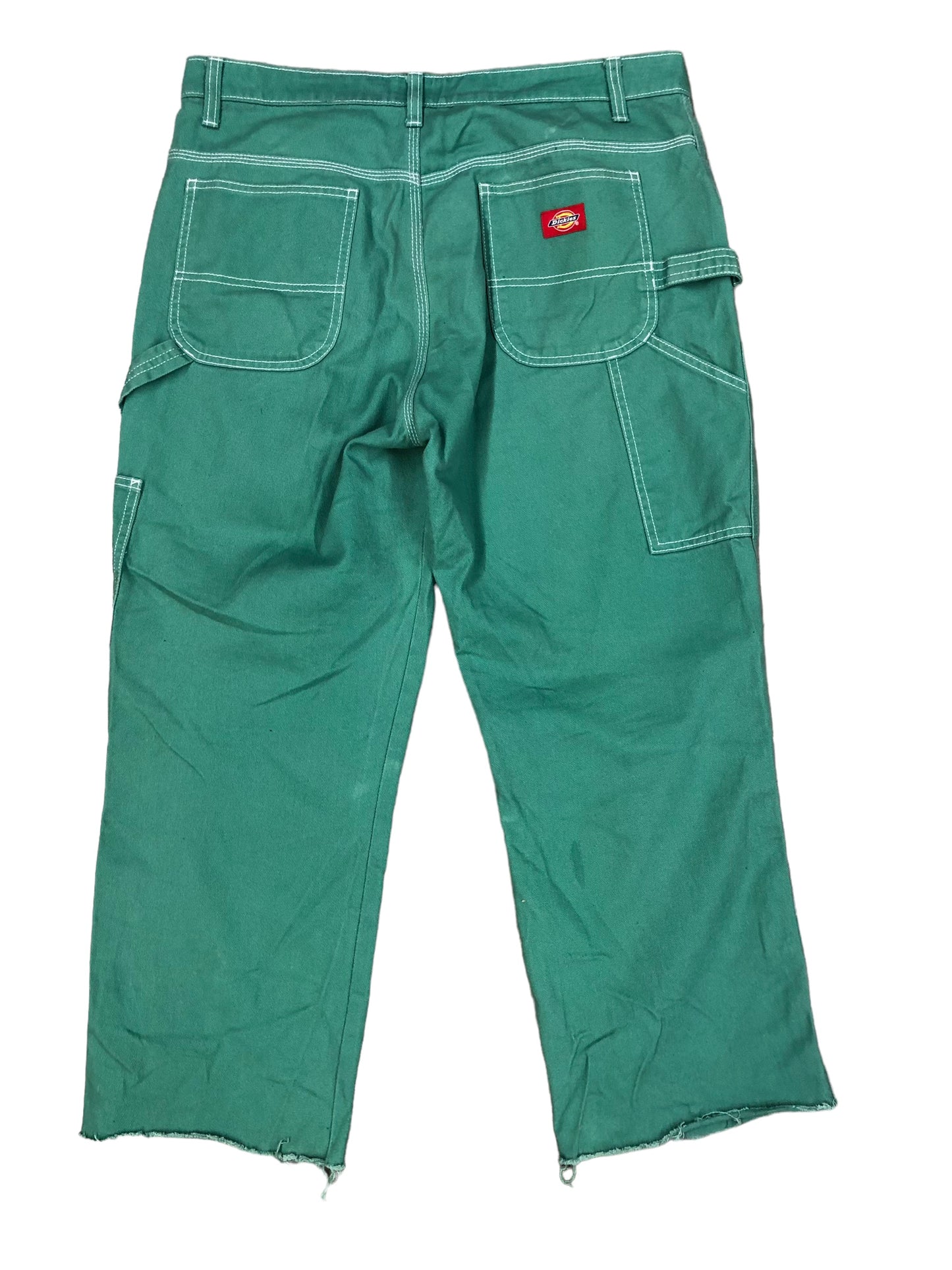 VTG Dickies Green Carpenter Pants Sz  34x25