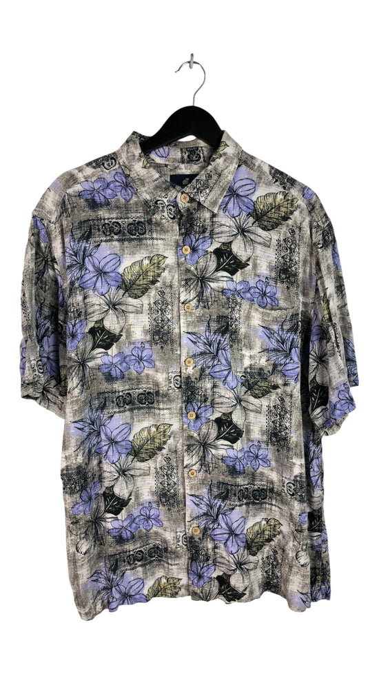 VTG Caribbean Joe Island Supply Hawaiian Shirt Sz XL