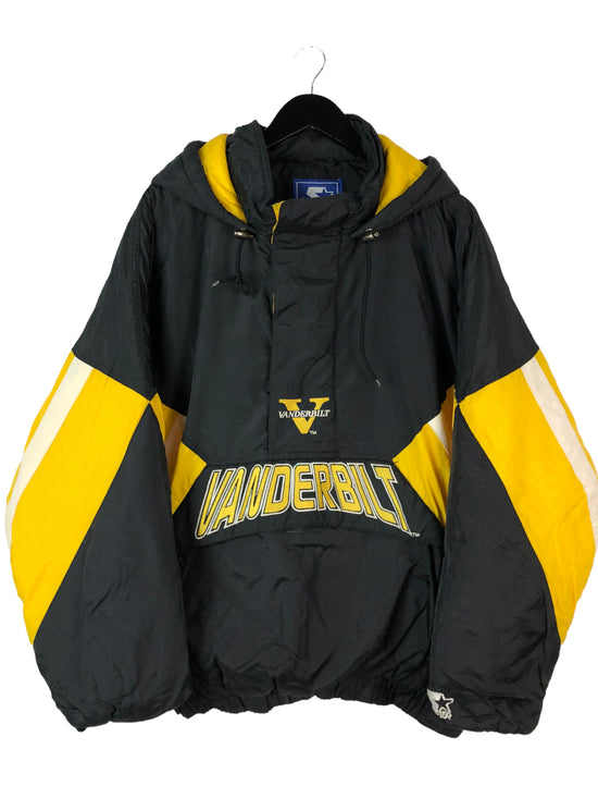 VTG Vanderbilt Commodores Starter Pullover Jacket Sz Med