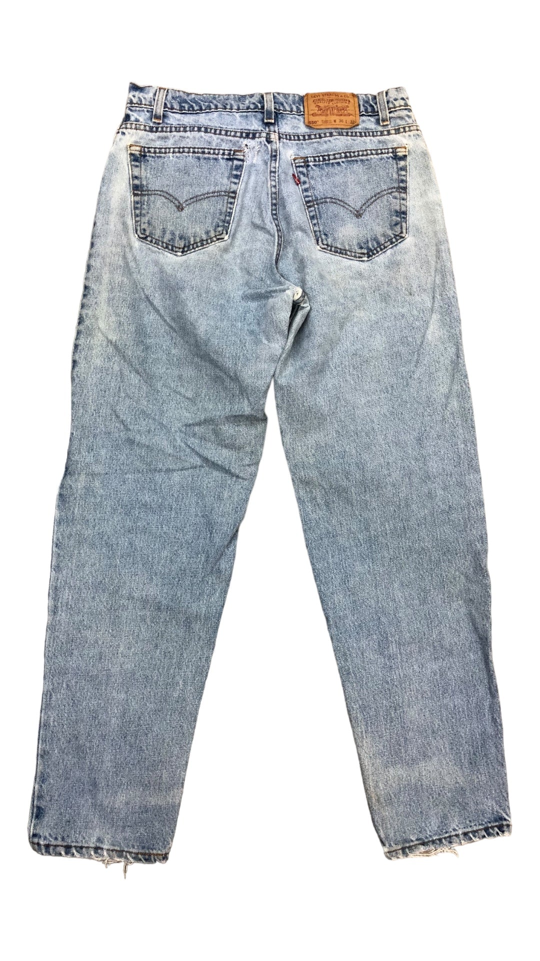 VTG Levi's 550 Relaxed Fit Tapered Leg Jeans Sz 34x31