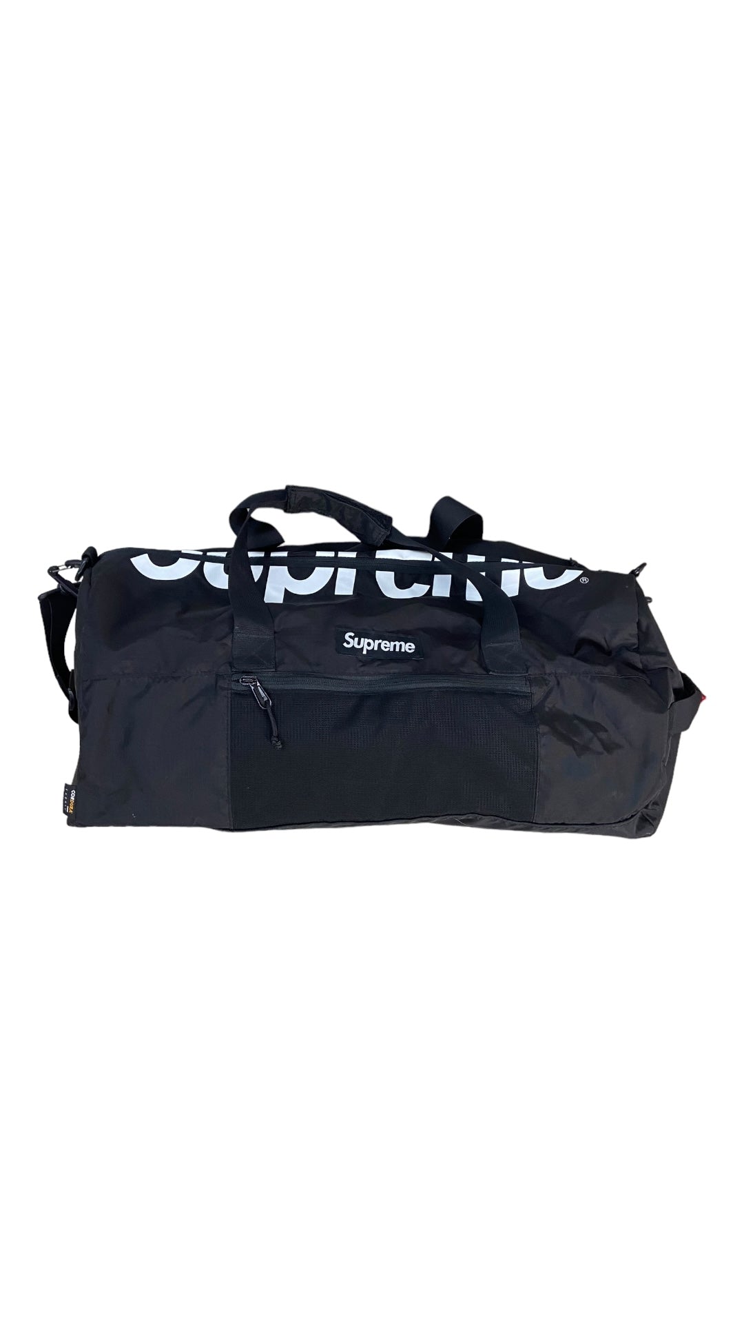 Supreme Black Field Duffel Bag