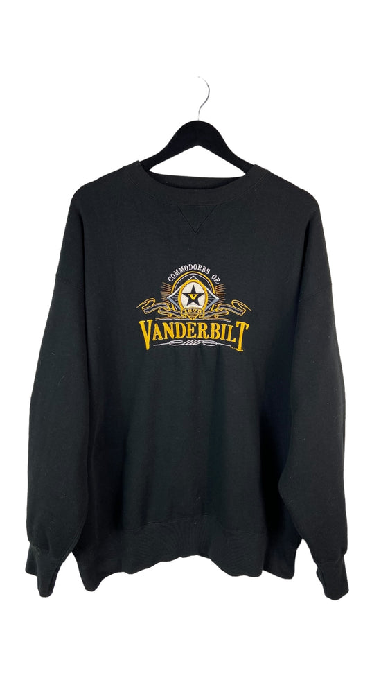 VTG Vanderbilt Commodores Midwest Embroidery Crewneck Sz XL