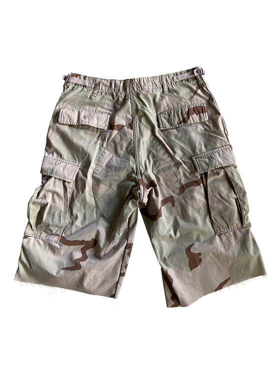 Reworked Baggy Desert Camo Shorts by david turner