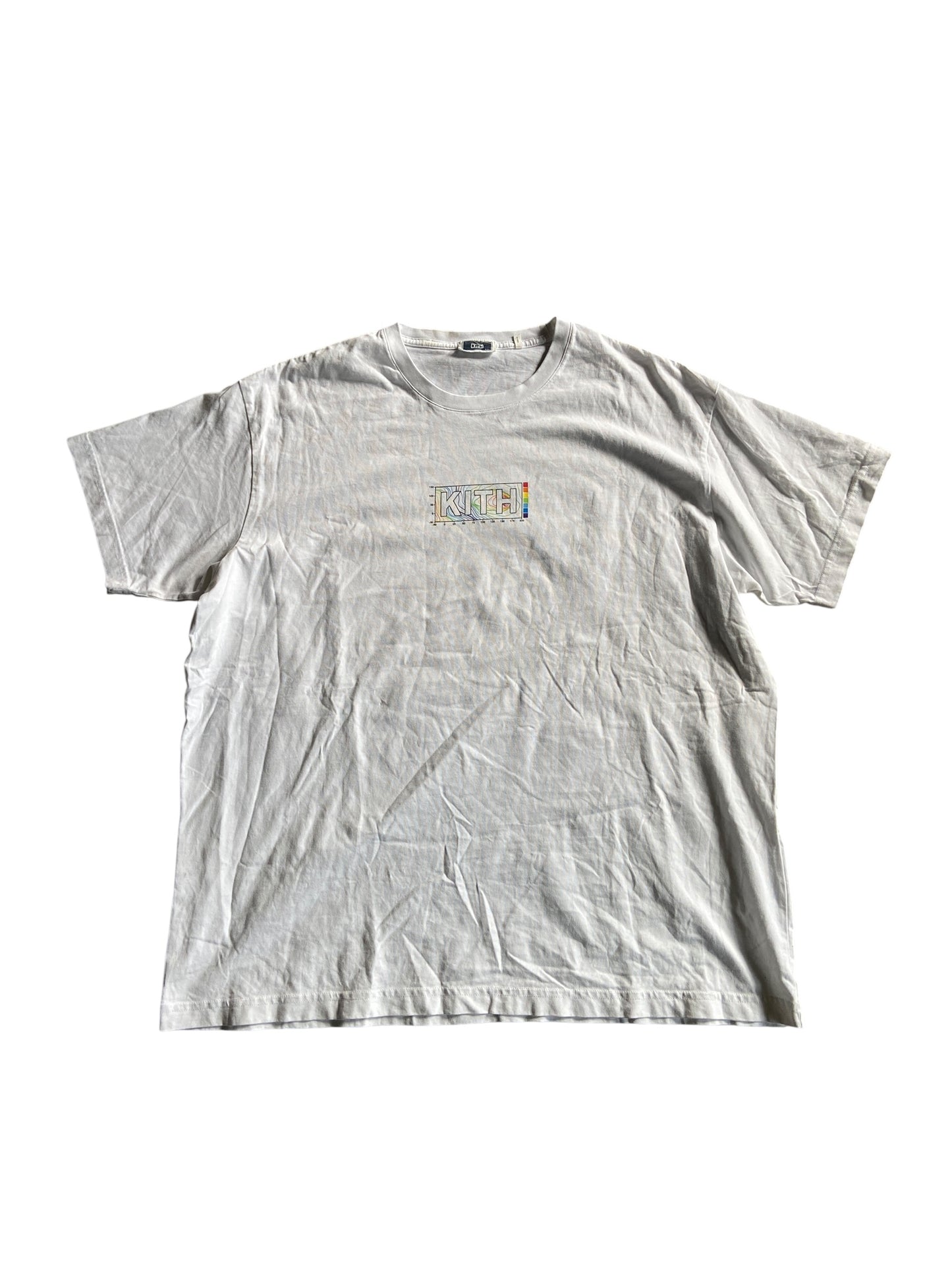 Kith Weather Map Tee Sz 2XL/3XL