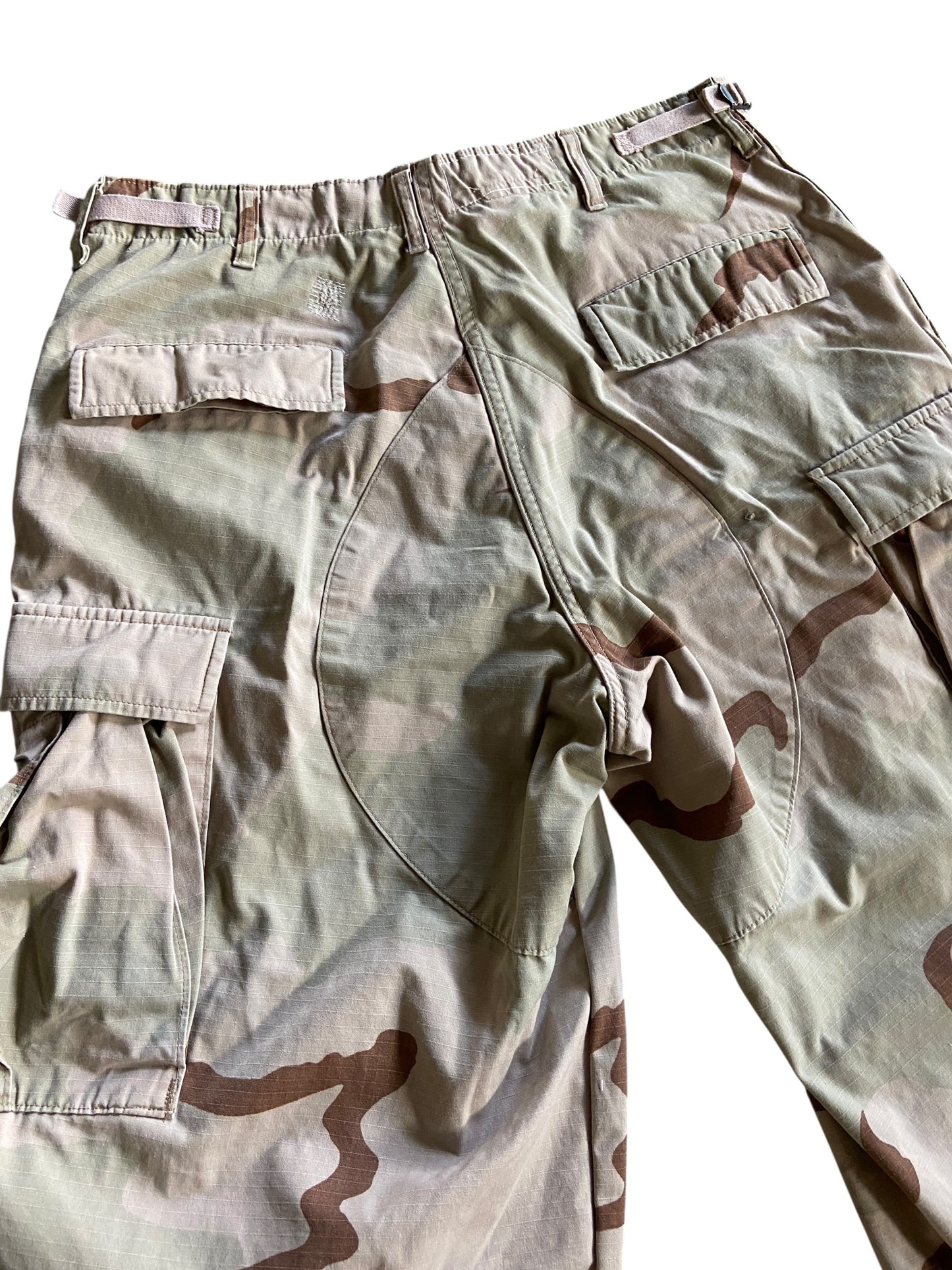 Reworked Baggy Desert Camo Shorts by david turner