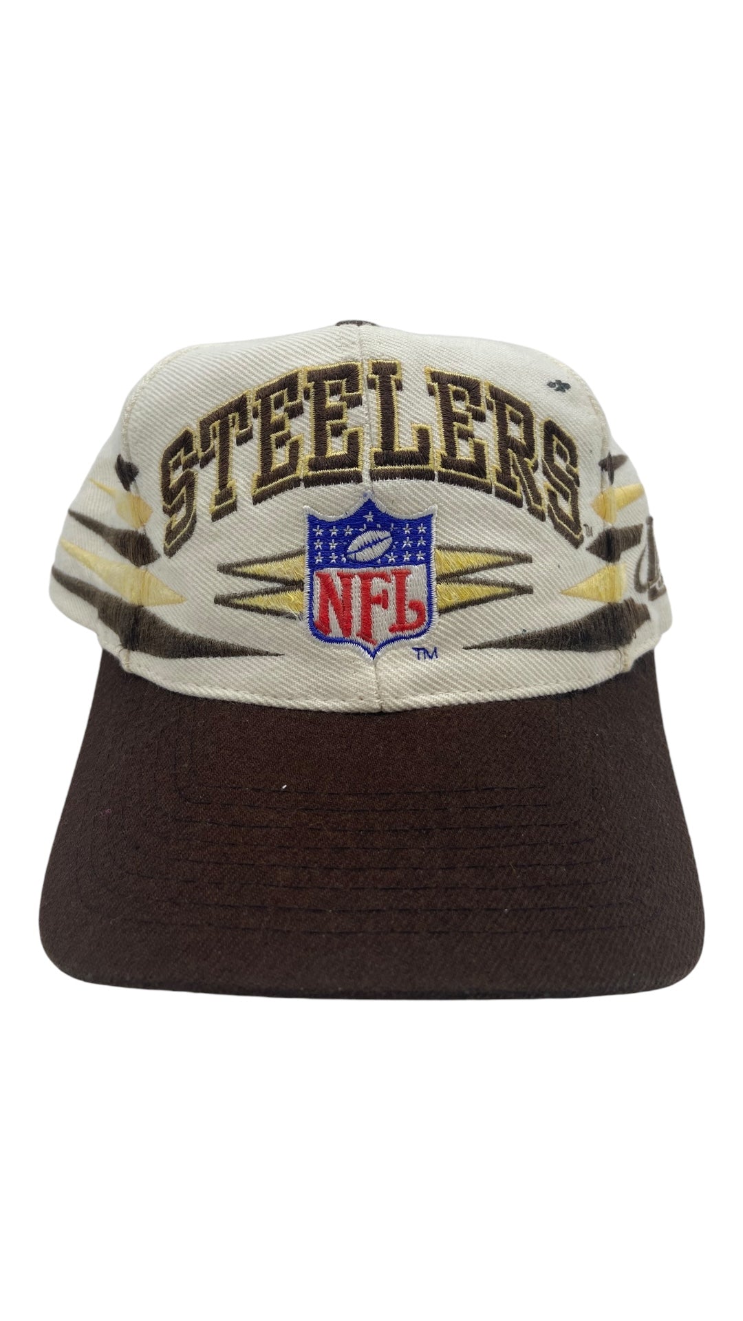 VTG Pittsburgh Steelers Logo Athletic Diamond Hat